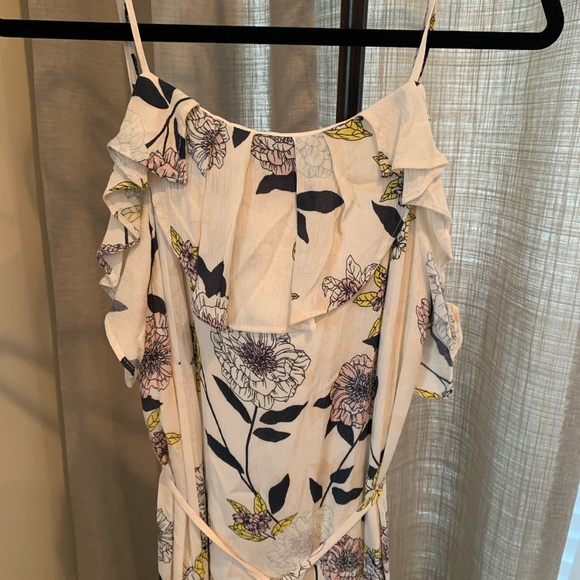 3/$30 NWT Honey Belle dress flowered strap dress med - Picture 7 of 11